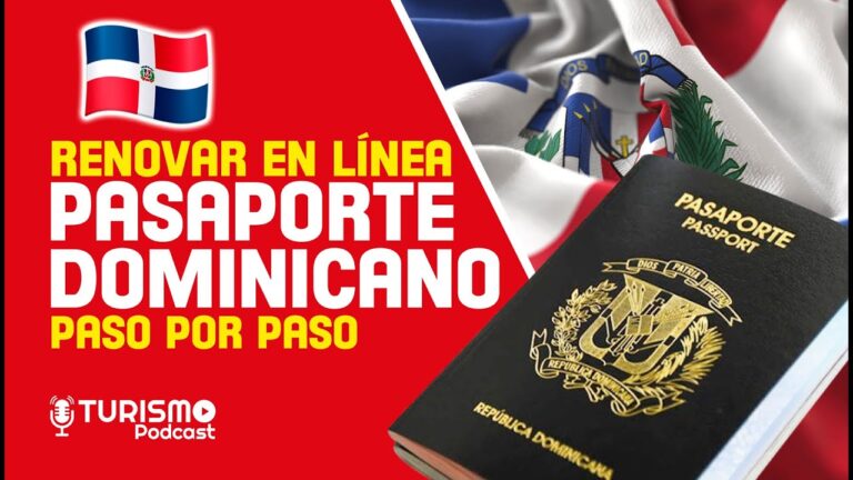 Renueva tu pasaporte dominicano fácilmente en línea desde Estados Unidos