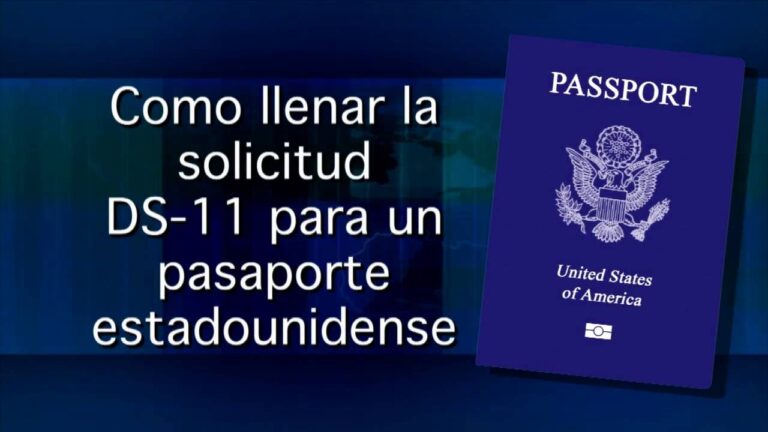 Guía para completar una solicitud de pasaporte americano