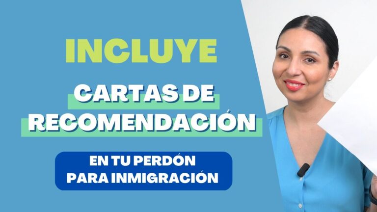 La importancia de una carta de recomendación para la inmigración